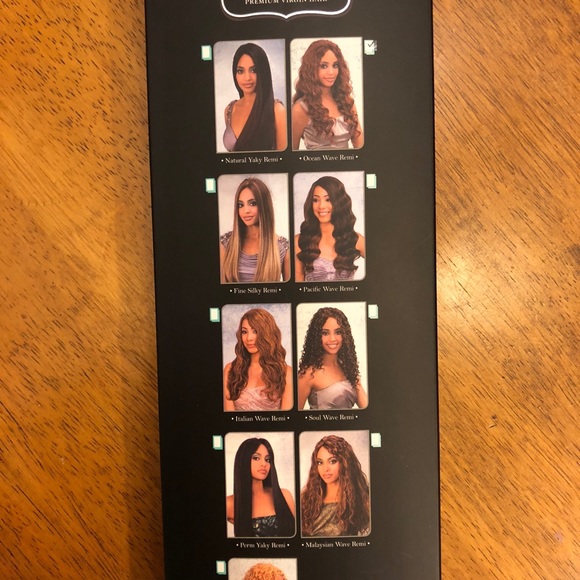 IndiRemi Premium Virgin Hair Extensions 18” Black - Picture 6 of 8